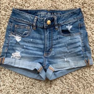 American Eagle High Rise shorts, size 2